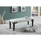 Banc ottoman capitonné Copper Grove Bloodroot Linon
