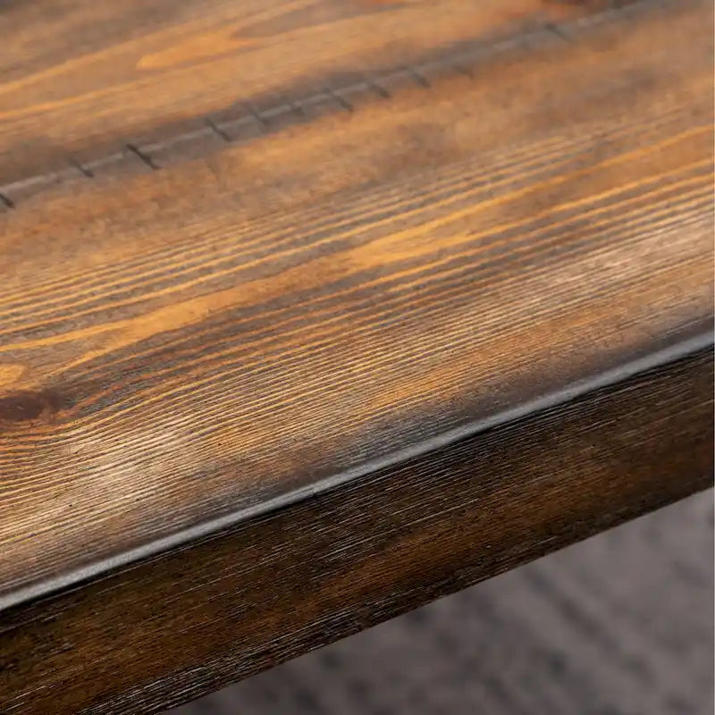 Ensemble de salle à manger industriel 7 pièces Aryven de Roundhill Furniture