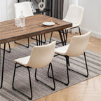 Ensemble de salle à manger industriel 7 pièces Aryven de Roundhill Furniture
