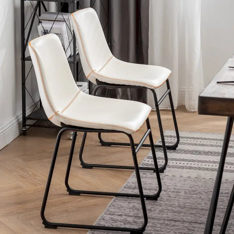 Ensemble de salle à manger industriel 7 pièces Aryven de Roundhill Furniture
