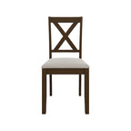 Ensemble de salle à manger rustique en bois 5 pièces CraftPorch