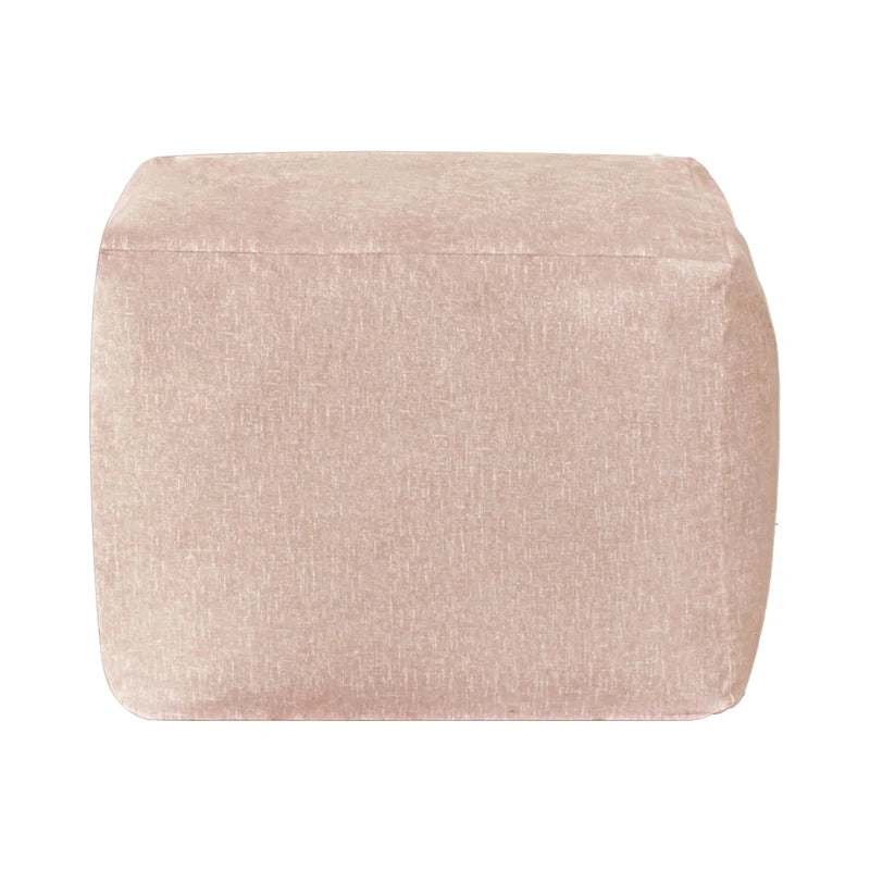 Pouf rembourré en velours CraftPorch Glam de 61 cm