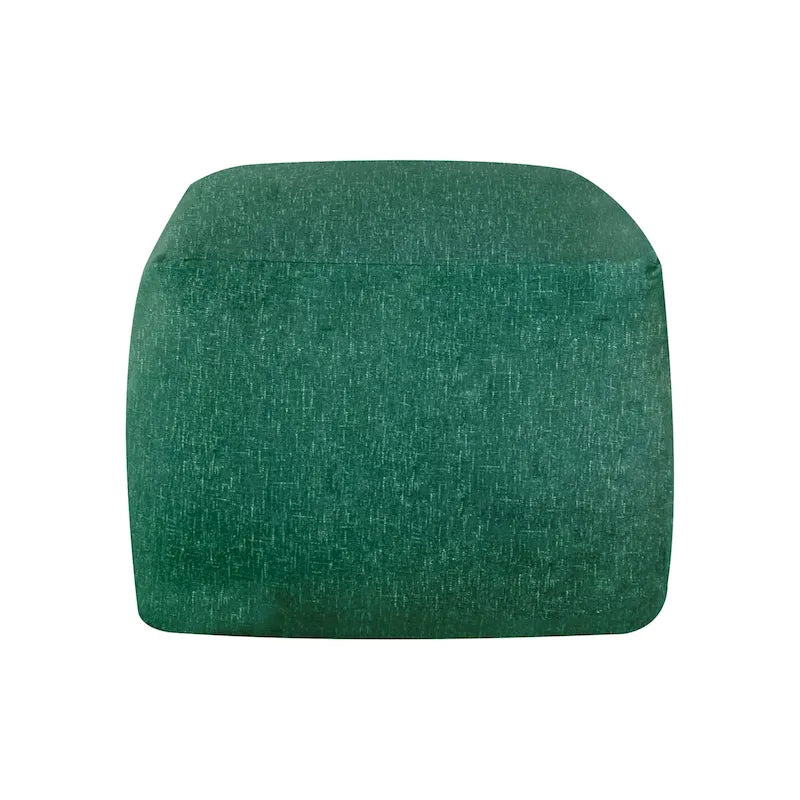 Pouf rembourré en velours CraftPorch Glam de 61 cm