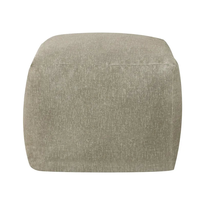 Pouf rembourré en velours CraftPorch Glam de 61 cm
