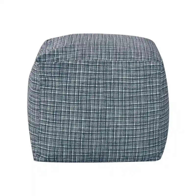 Pouf rembourré en velours CraftPorch Glam de 61 cm