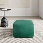 Pouf rembourré en velours CraftPorch Glam de 61 cm