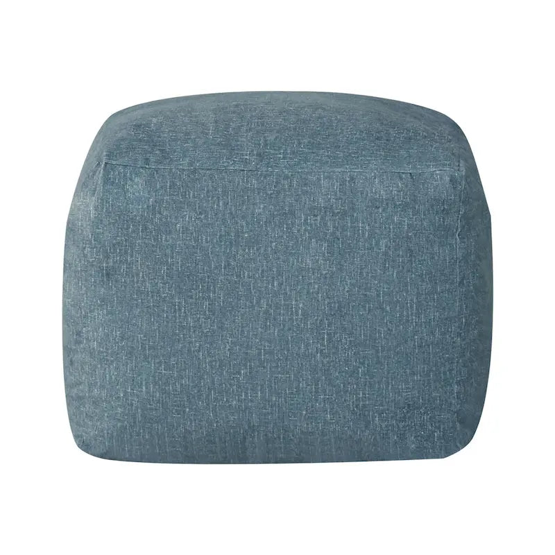 Pouf rembourré en velours CraftPorch Glam de 61 cm