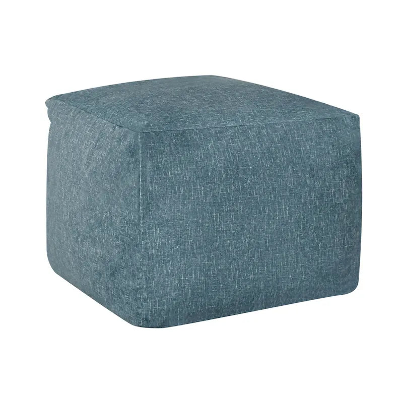 Pouf rembourré en velours CraftPorch Glam de 61 cm