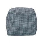 Pouf rembourré en velours CraftPorch Glam de 61 cm