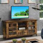 Meuble TV Newport Park Lane à 1 tiroir avec rangements et étagères pour téléviseurs jusqu'à 65 pouces