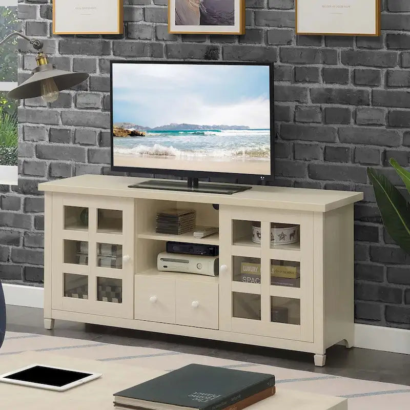 Meuble TV Newport Park Lane à 1 tiroir avec rangements et étagères pour téléviseurs jusqu'à 65 pouces