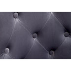 Fauteuil Montura en velours capitonné de Roundhill Furniture (lot de 2)