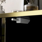 Buffet de cuisine Timechee à 4 portes et 2 tiroirs supérieurs, meuble de rangement d'appoint