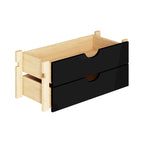Kit de rangement modulaire à 2 tiroirs pour garde-manger de cuisine, 100 % bois massif, par Palace Imports