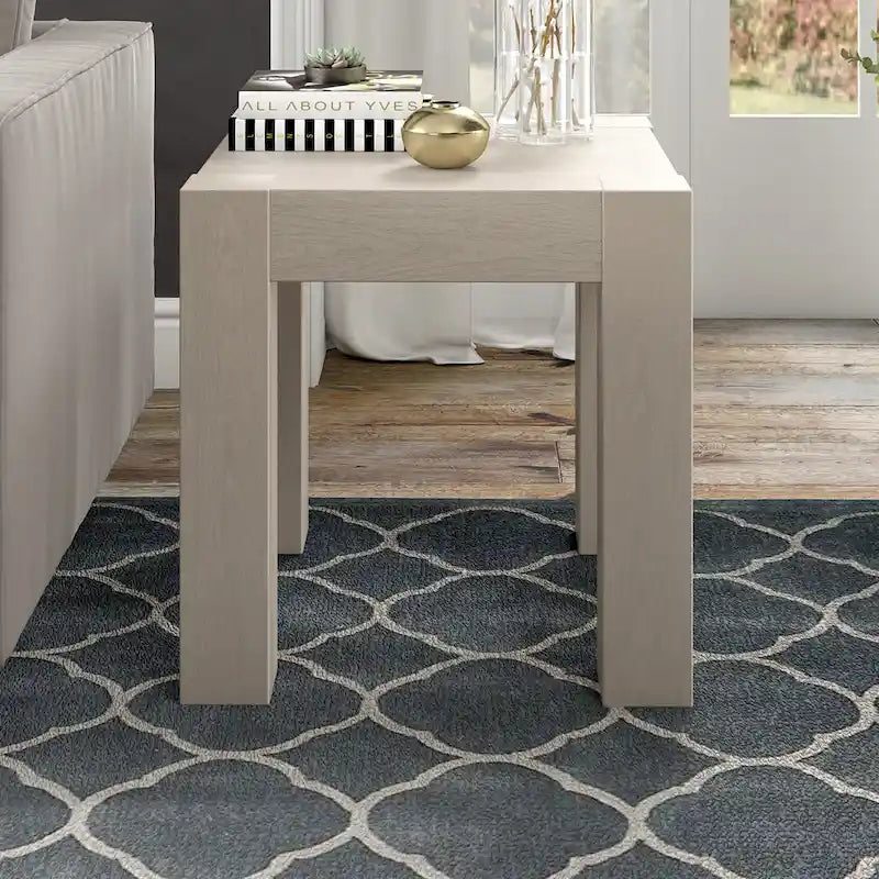 Table d'appoint carrée Langston de 22 pouces de large - 22 pouces de large