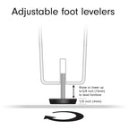 Table d'appoint carrée Langston de 22 pouces de large - 22 pouces de large