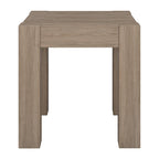 Table d'appoint carrée Langston de 22 pouces de large - 22 pouces de large