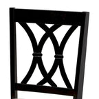 Ensemble de 2 chaises de salle à manger rembourrées Reneau, style moderne et contemporain