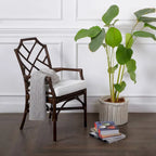 Kara Rattan Arm Chair