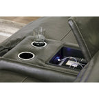 Canapé d'angle inclinable électrique 6 pièces Signature Design by Ashley Center Line - 138,25 po L x 120,5 po P x 35 po H