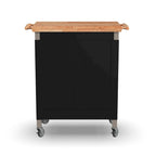 Chariot de cuisine Homestyles Dolly Madison avec plateau en bois