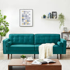Kerry Mid Century Modern Comfortable Furniture Style Tufted Velvet Couch
