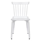 Chaises de salle à manger Windsor à dossier à fuseaux en bois massif, ensemble de 2 - 17,44 (L) x 19,7 (P) x 33,1 (H)