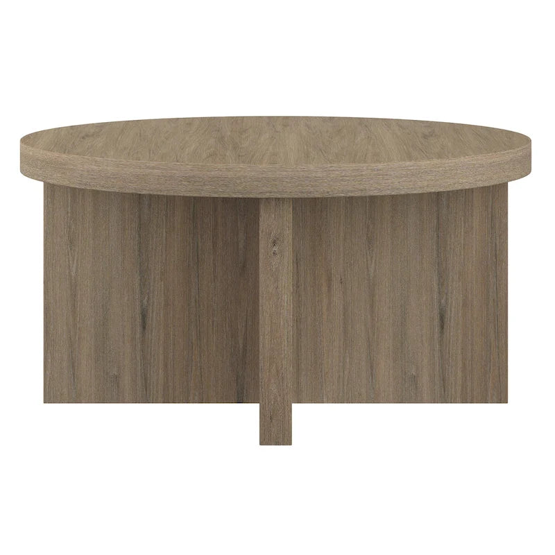 Table basse ronde Elna 33 de large - 33 pouces de large
