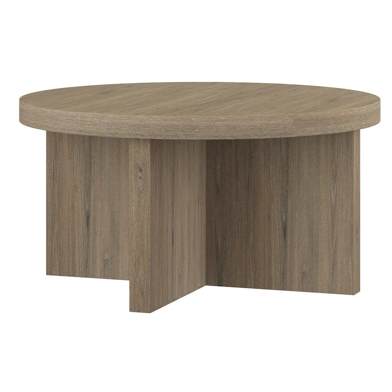 Table basse ronde Elna 33 de large - 33 pouces de large