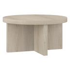 Table basse ronde Elna 33 de large - 33 pouces de large