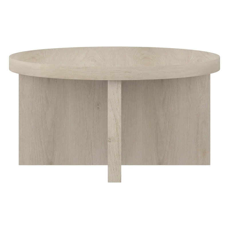 Table basse ronde Elna 33 de large - 33 pouces de large