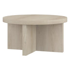 Table basse ronde Elna 33 de large - 33 pouces de large