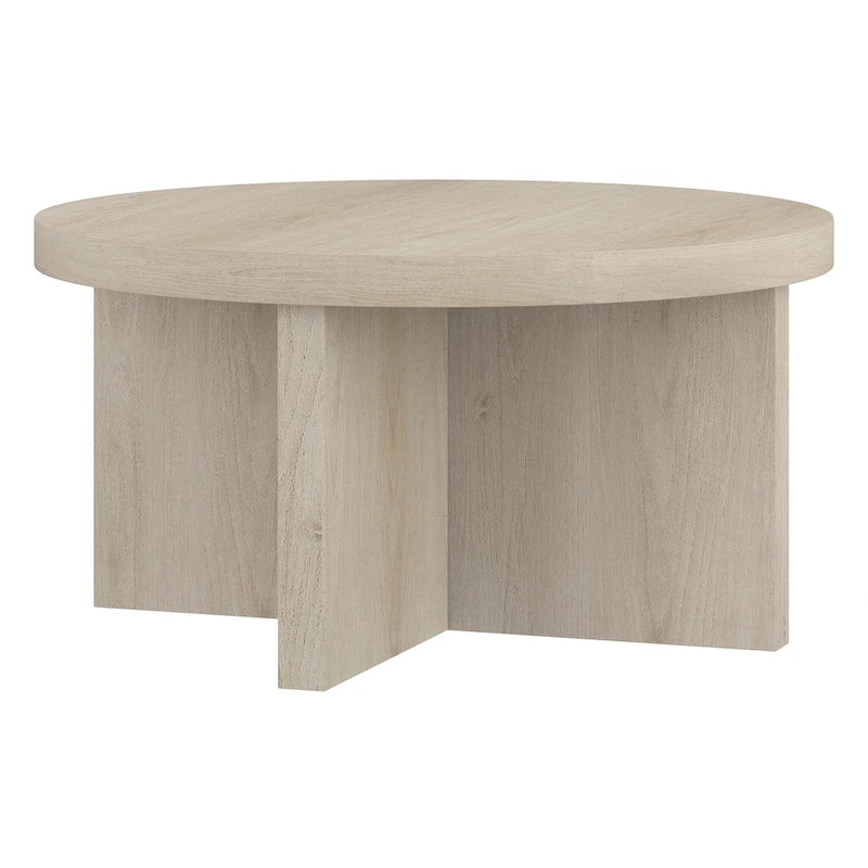 Table basse ronde Elna 33 de large - 33 pouces de large