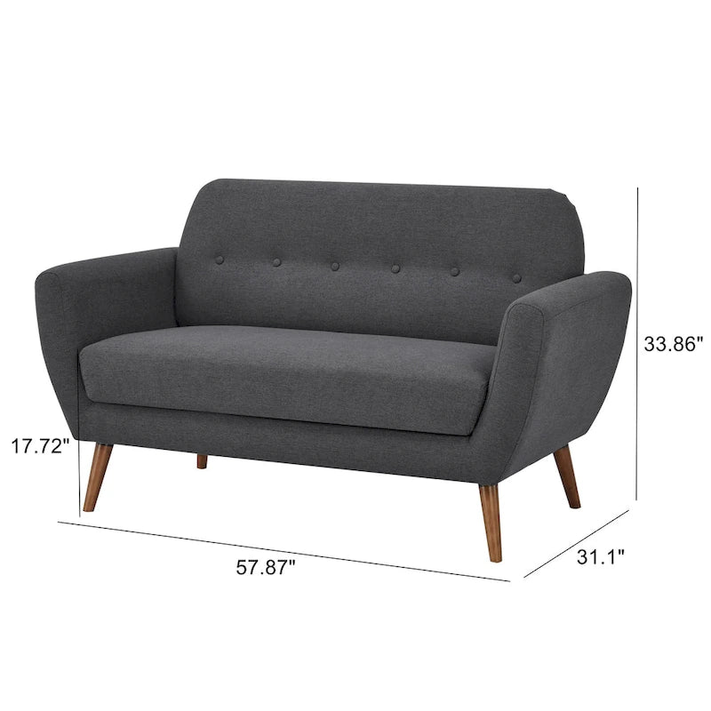 Canapé deux places rembourré Carson Carrington Maglo