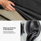 Canapé moderne Volkhard 80.5 avec housse et coussin de dossier amovible par HULALA HOME