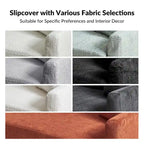 Canapé moderne Volkhard 80.5 avec housse et coussin de dossier amovible par HULALA HOME