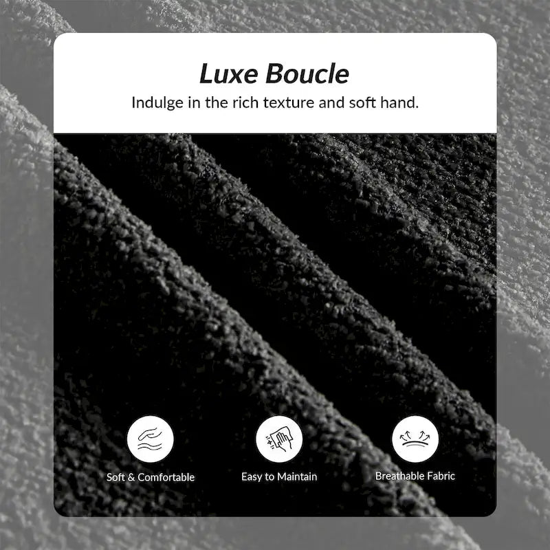 Canapé moderne Volkhard 80.5 avec housse et coussin de dossier amovible par HULALA HOME