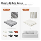 Canapé moderne Volkhard 80.5 avec housse et coussin de dossier amovible par HULALA HOME