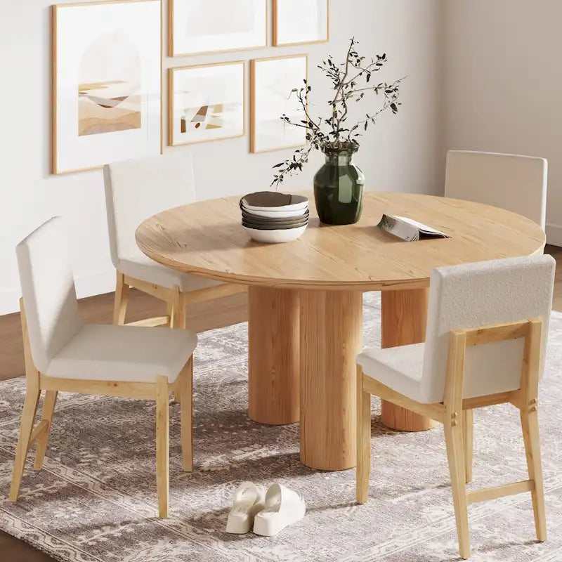 Chaise de salle à manger moderne Gracie, chaise de salle à manger d'appoint rembourrée