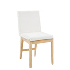 Chaise de salle à manger moderne Gracie, chaise de salle à manger d'appoint rembourrée