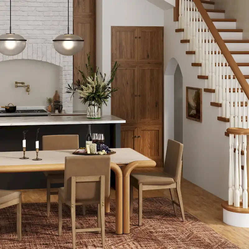 Chaise de salle à manger moderne Gracie, chaise de salle à manger d'appoint rembourrée