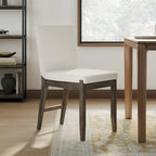 Chaise de salle à manger moderne Gracie, chaise de salle à manger d'appoint rembourrée