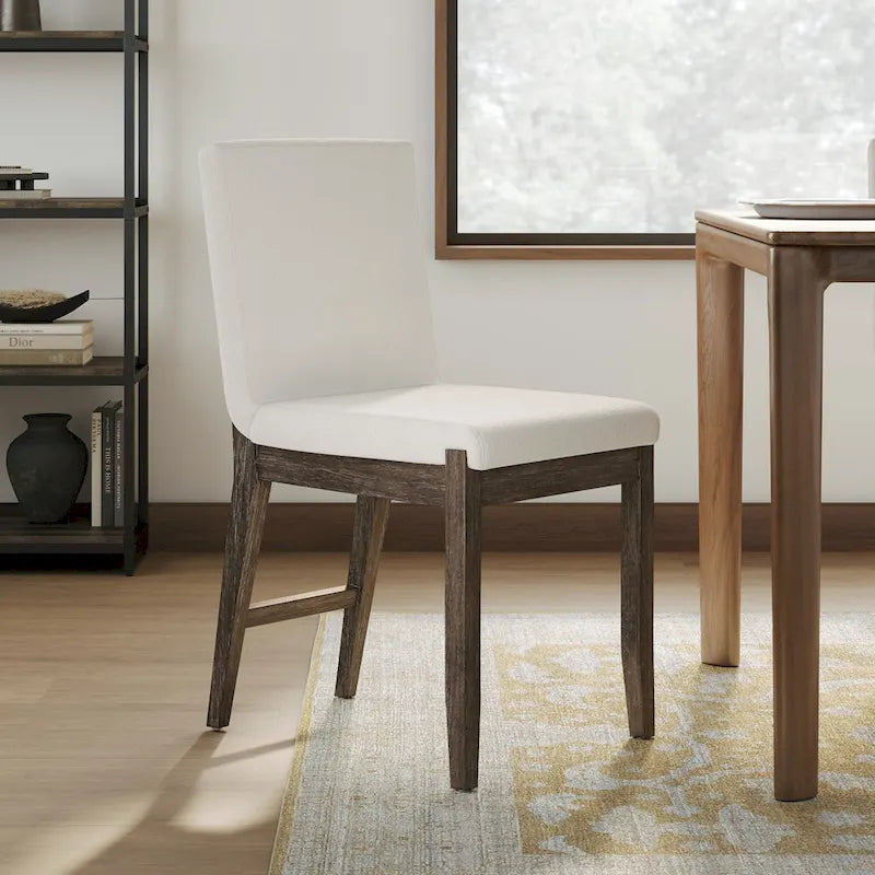 Chaise de salle à manger moderne Gracie, chaise de salle à manger d'appoint rembourrée