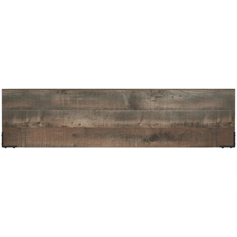 Meuble TV Trinell Casual grand format, marron