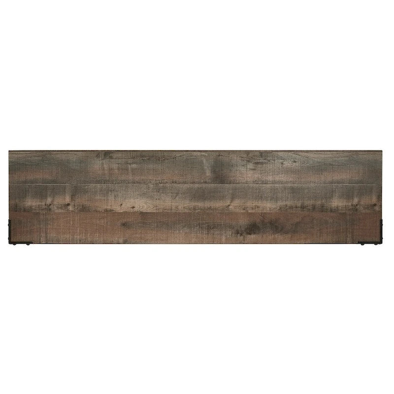 Meuble TV Trinell Casual grand format, marron