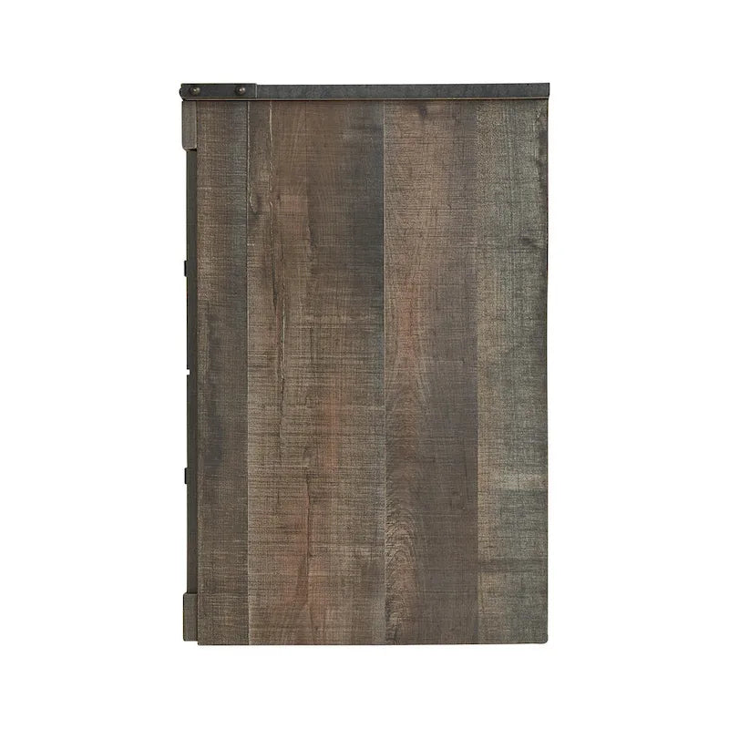 Meuble TV Trinell Casual grand format, marron