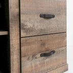 Meuble TV Trinell Casual grand format, marron