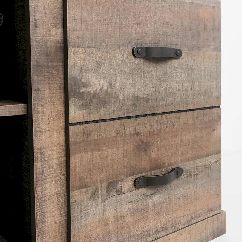 Meuble TV Trinell Casual grand format, marron