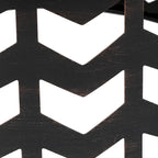 Ensemble de 2 tables d'appoint gigognes rondes Adeco - Lot de 2