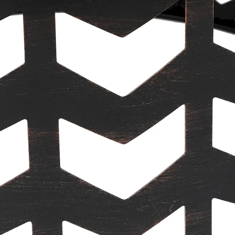 Ensemble de 2 tables d'appoint gigognes rondes Adeco - Lot de 2